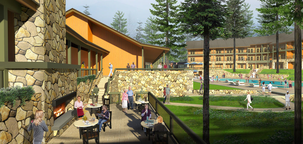 Rush Creek Lodge At Yosemite Groveland Exterior foto